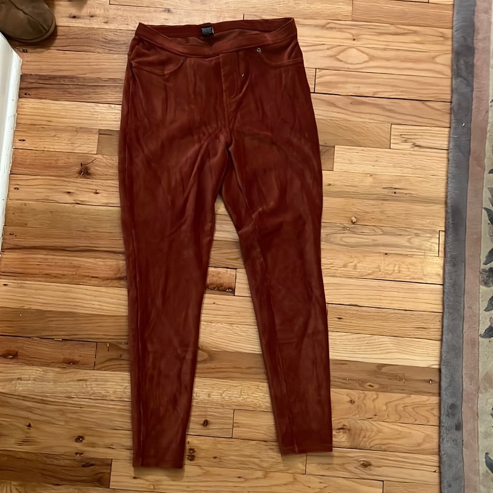 NWOT rust corduroy leggings